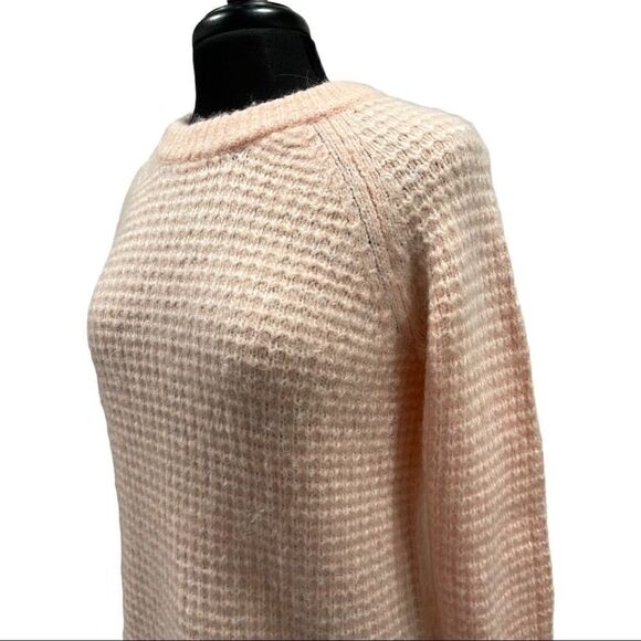 𝅺Lou & Grey Light Pink Texturestitch Sweater Sz S - Picture 3 of 13